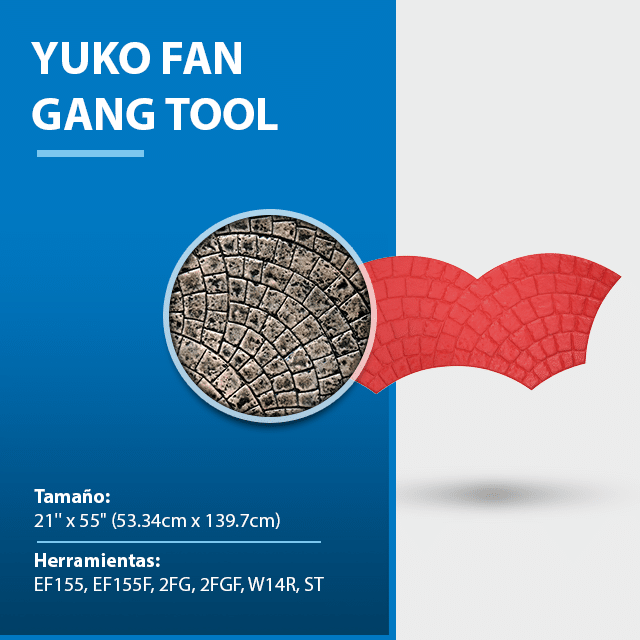 MOLDE YUKO FAN GANG TOOL