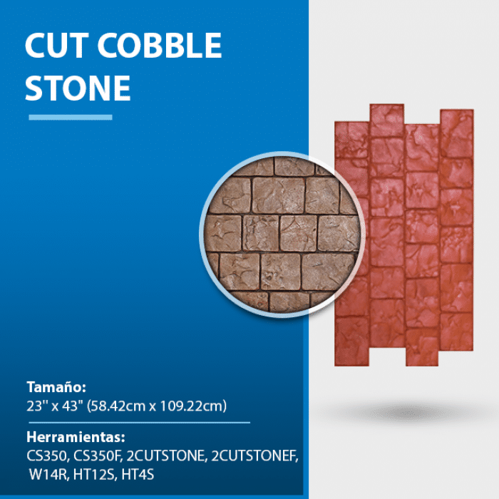 MOLDE CUT COBBLE STONE